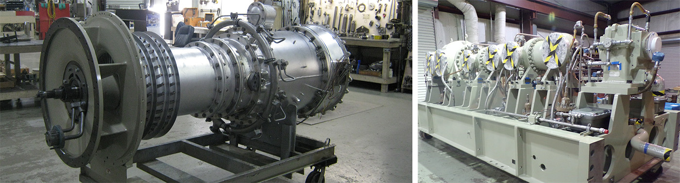 triple stage compressor and Centaur 40 turbine