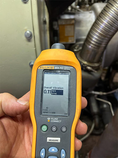 on-site vibration inspection