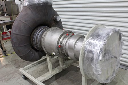 re-built Saturn 10 turbine